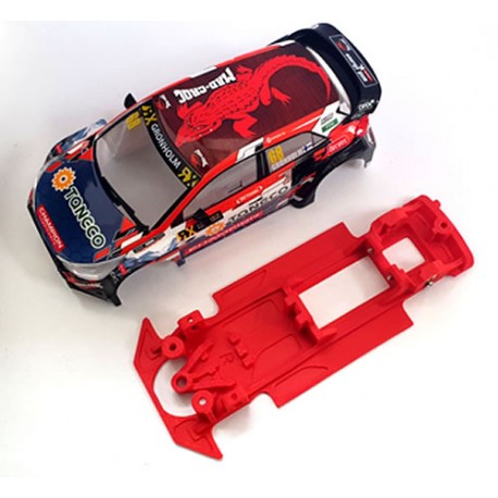 Chasis Hyundai i-20 AW compatible con Scalextric