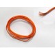 Cable silicona 1mm x 1mtr. libre de oxigeno