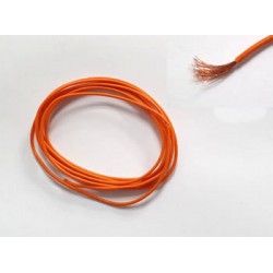 Cable silicona 1mm x 1mtr. libre de oxigeno