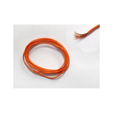Cable silicona 1mm x 1mtr. libre de oxigeno