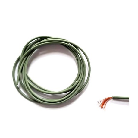 Cable silicona 1.5mm x 1mtr. libre de oxigeno