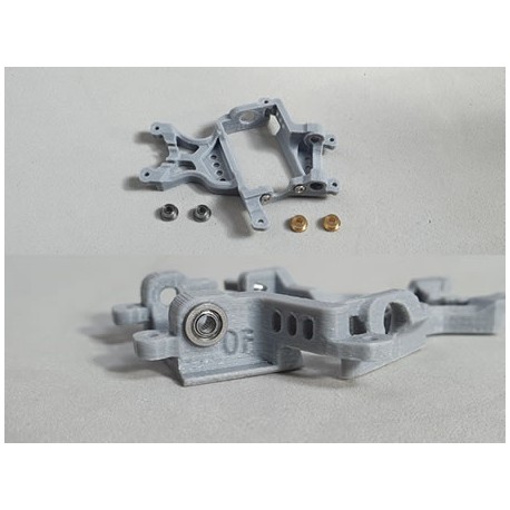 Soporte motor Flat AW GR Offset 0.0mm