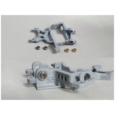 Soporte motor Flat AW GR Offset 0.50mm