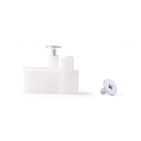 Guia fijación por tornillo para pista de madera