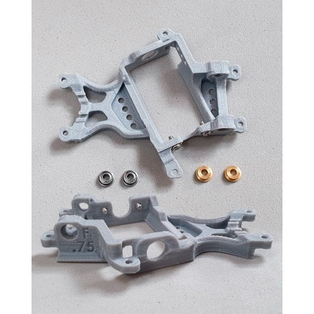 Soporte motor Flat AW GR Offset 0.75mm