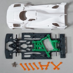 Chasis Cadillac LMdH RR Kit Race + rigidizadores compatible Scaleauto