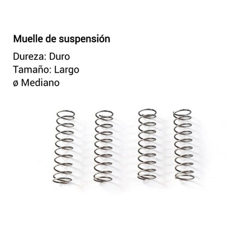 Muelle de suspensión duro - medio ø mediano