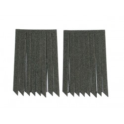 Tiras de espuma naranja 16u. para llantas UFO