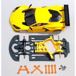 Chasis Corvette C8R NS-RR + rigidizadores compatible NSR