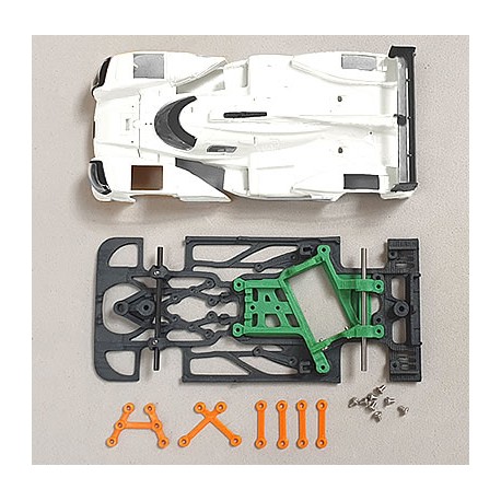 Chasis Porsche 919 LMP1 Pro RR Kit Race con rigidizadores compatible SRC