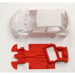Skoda Fabia RALLY 2 Block R AW 0.5 EVO3 compatible con Scaleauto