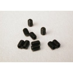 10 x tornillos allen M2 x 3mm. para llantas y coronas