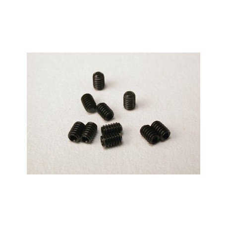 10 x tornillos allen M2 x 3mm. para llantas y coronas