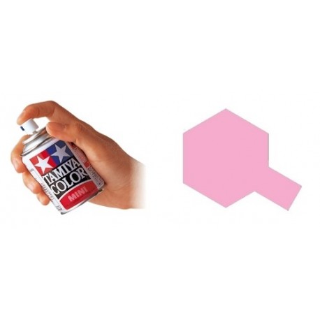 Pintura spray esmalte rosa