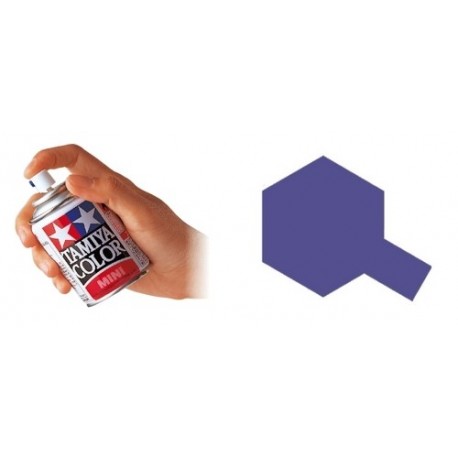 Pintura spray esmalte purpura