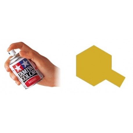 Pintura spray esmalte dorado