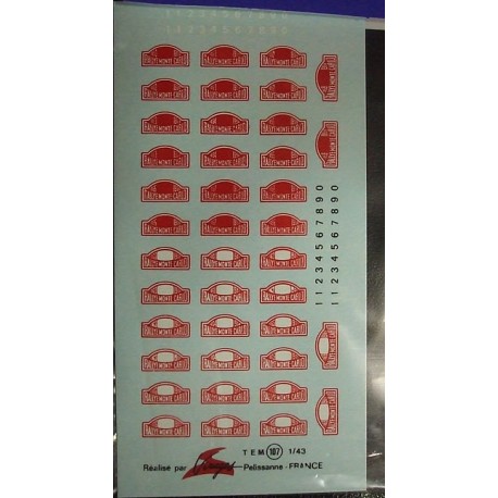 Calcas Virage placas Montecarlo