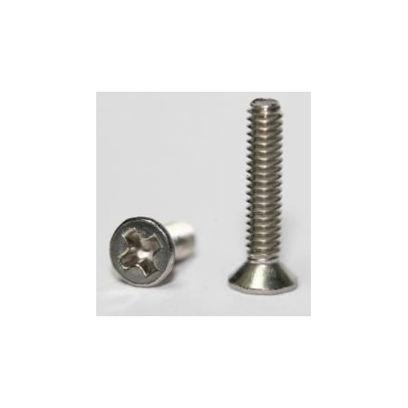 20 x tornillos inox. Philips 