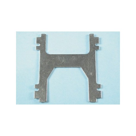 Soporte central en "H" de aluminio