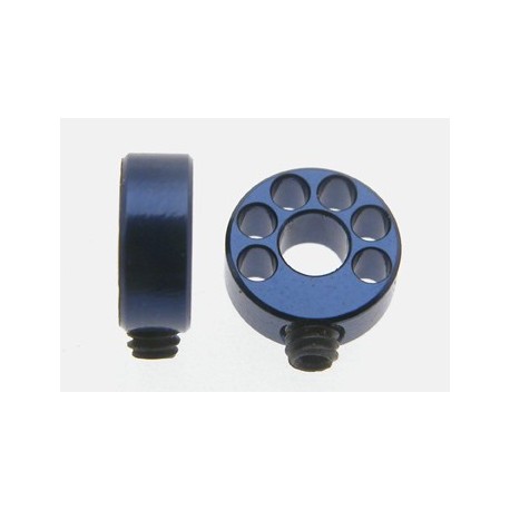 Tope corona aligerado M2 para ejes 3/32