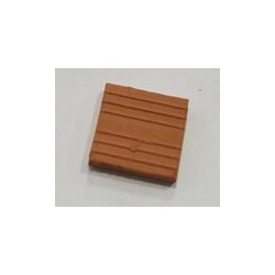 Baldosa roja 1/10 (25u.)