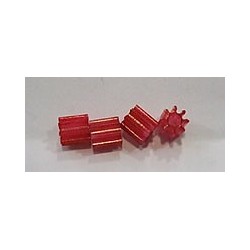 4 x piñon de 8z x 5m. presion de nylon