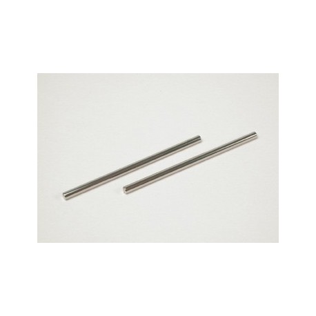 2 x eje de acero 55mm. 3/32