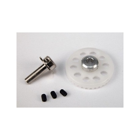 Corona 37d. nylon In-Line para eje de 3mm.