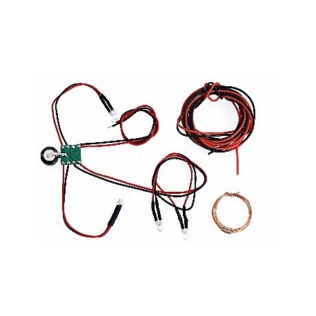 Kit luces permanentes delanteras + posteriores