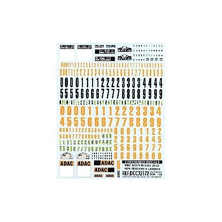 Calca 1/32 New Zeland & German rally 2011