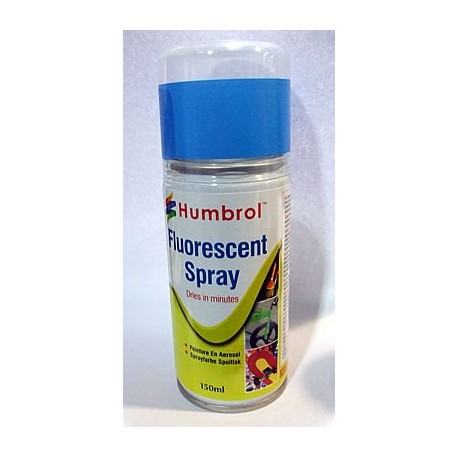 Spray fluorescente azul