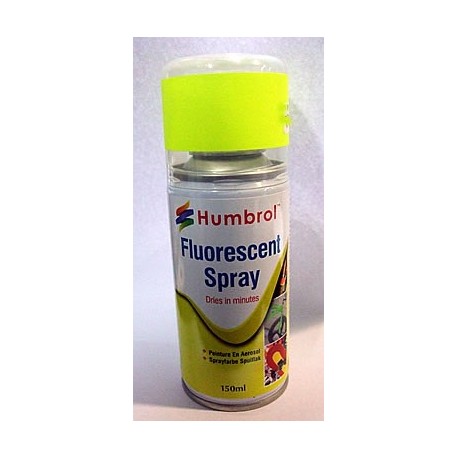 Spray fluorescente amarillo