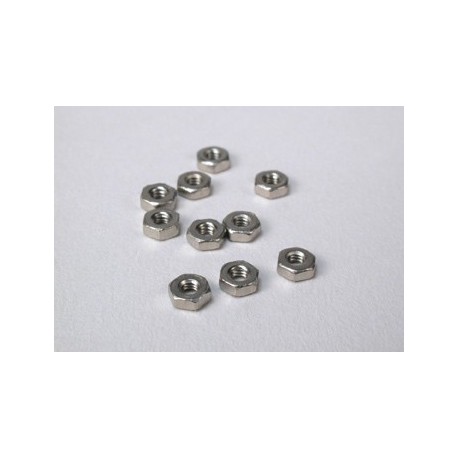 Tuercas M2 acero inoxidable