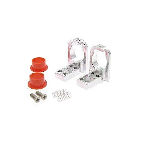 Soporte eje altura 9mm. con suspension. 