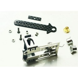 Soporte delantero aluminio metacrilato