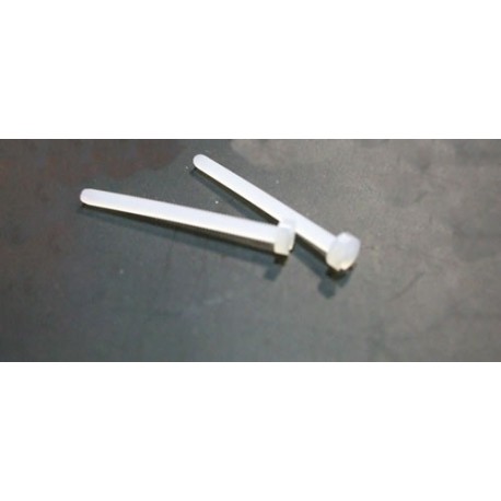 10 x Tornillos nylon plano M2 x 24