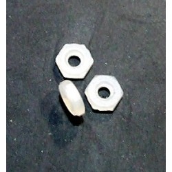 10 x tuercas mylon M2