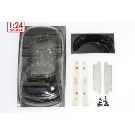 Contrapesos Carrocería SWRC para Citroen DS3 Heller + Interior y Cristales en Lexan.