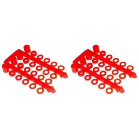 Separadores con plastico de nylon (3mm)