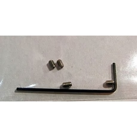 Llave allen basica 0.9 + 4 esparragos M2