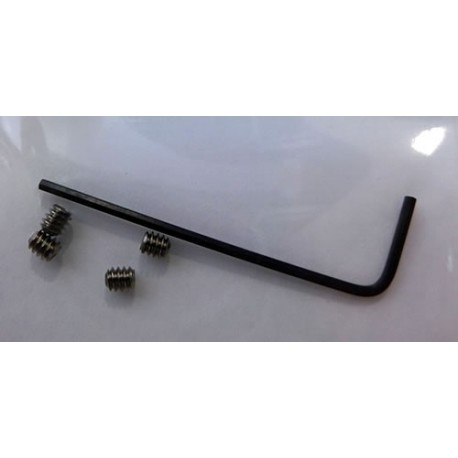 Llave allen basica 1.3 + 4 esparragos .050