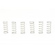 6 x muelles suspensiones blandas 