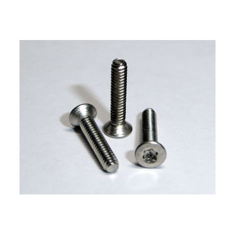 10 x tornillos torx conicos M2x10