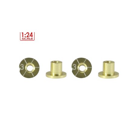 Casquillos de sujeccion H3mm Non-Concentric