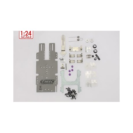 Chasis SWRC 1/24 acero 1,5mm