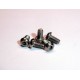 5 x tornillos allen titanio fijacion motor