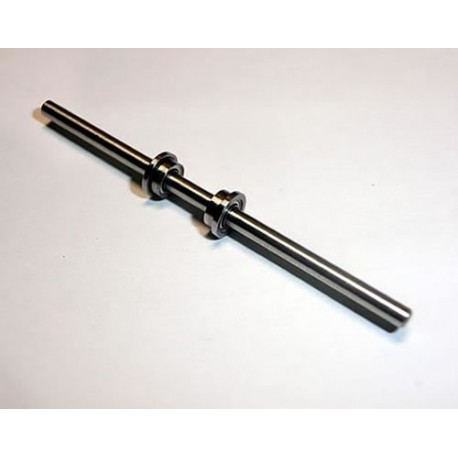 Eje + rodamiento de una pestaña 