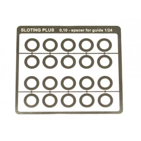 20 separadores guia 0.10mm 1/24