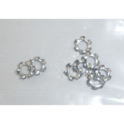 10 x arandelas de presion "estrella" M2