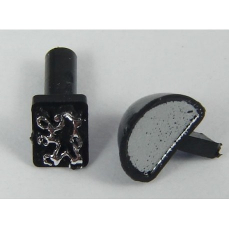 Logo Leon + retrovisor tampografidos